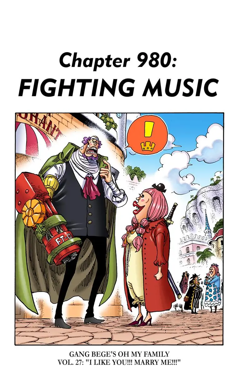 One Piece Digital Colored Chapter 980 image 01